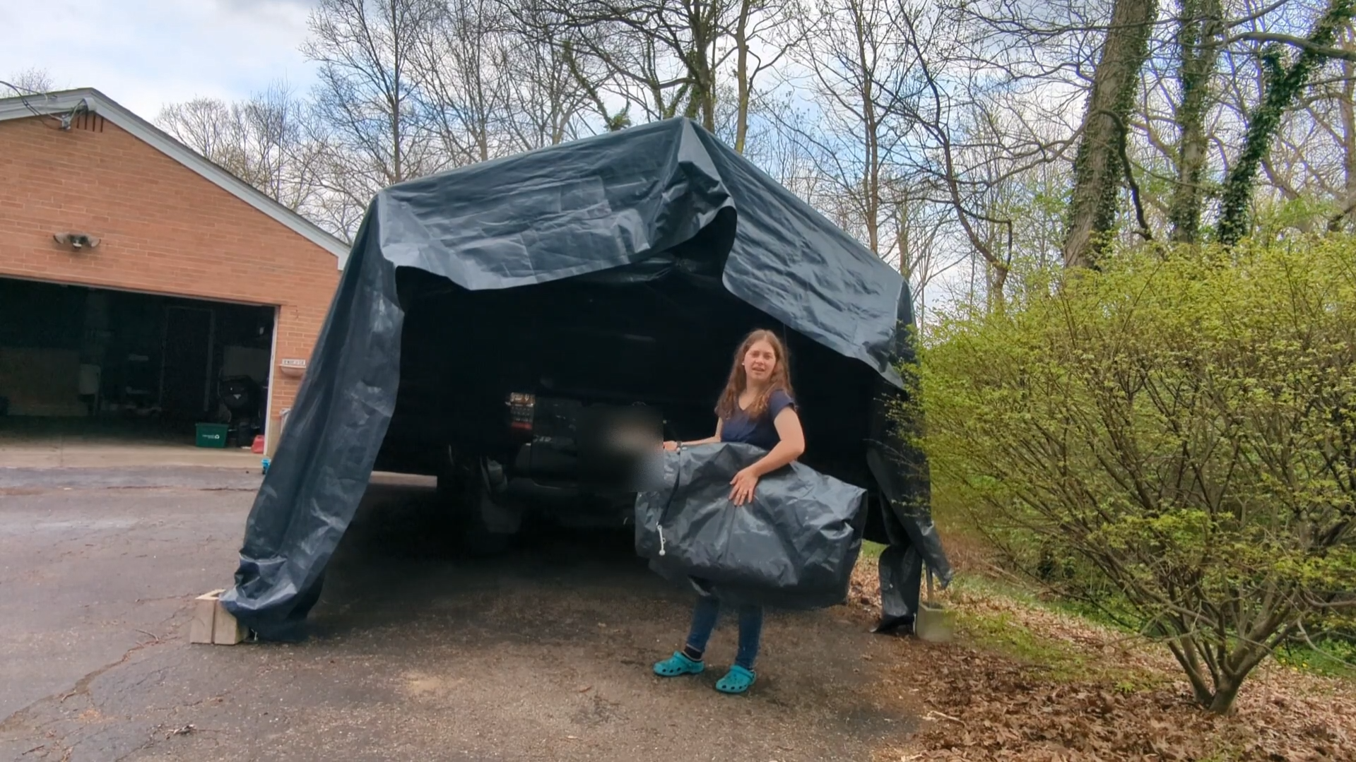 Amazon.com: GREEN PARTY Storage Shelter Shed, 13x22 ft Portable